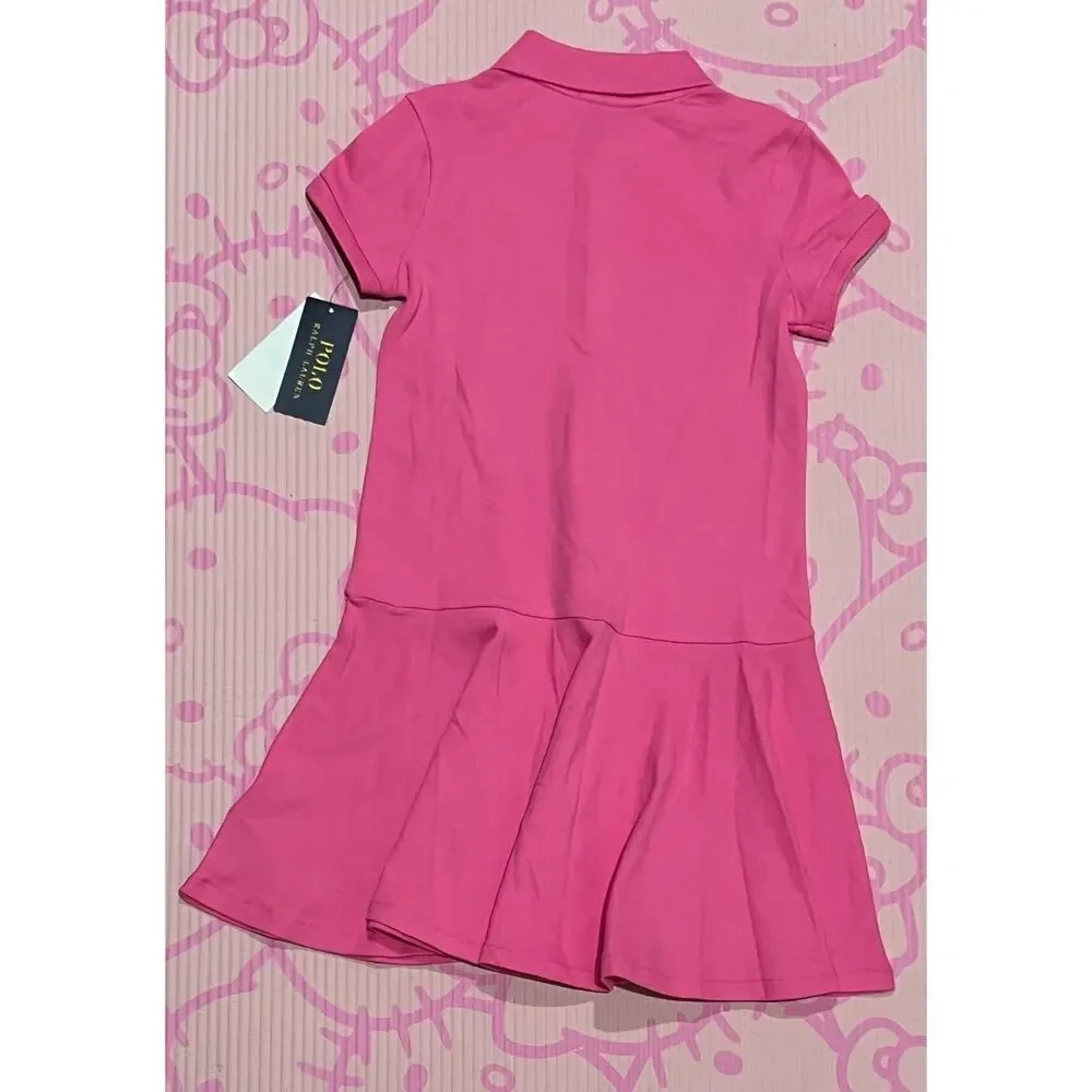 NWT❤️Polo Ralph Lauren Girls Cotton dress szS